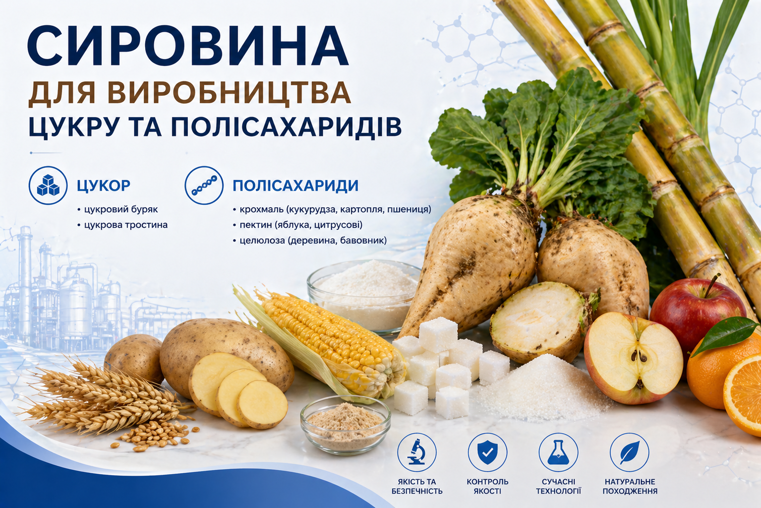 Сировина для харчових продуктів. Модуль 6.