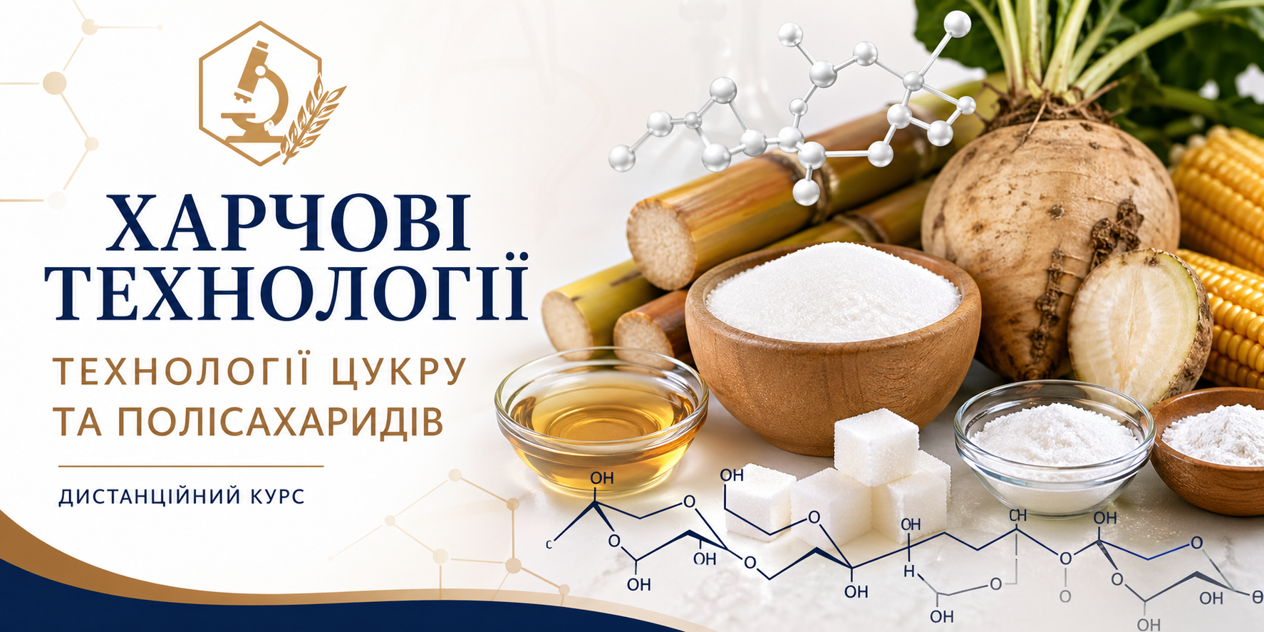 Комплексна дисципліна. Харчові технології 7. Технології цукру та полісахаридів